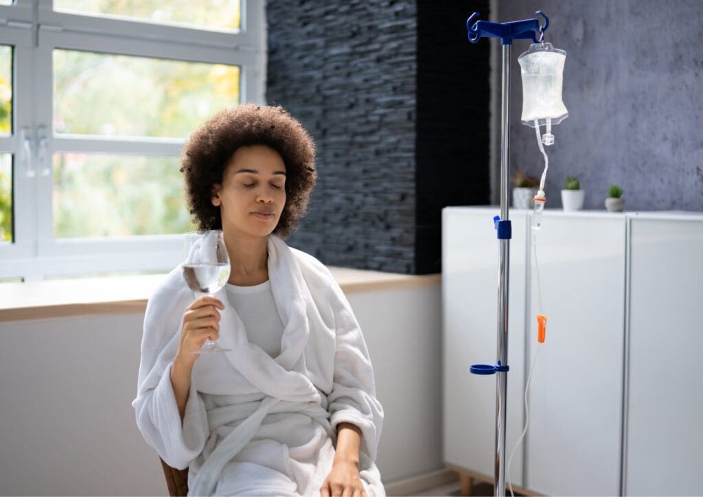 IV Nutrient Drip to help Relax / stress