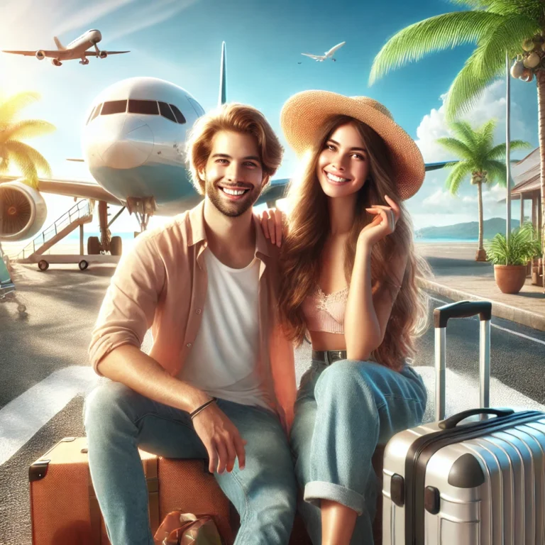 Jet Lag Explained and How To Defeat It 2 Happy couple smiling after not suffering Jet Lag