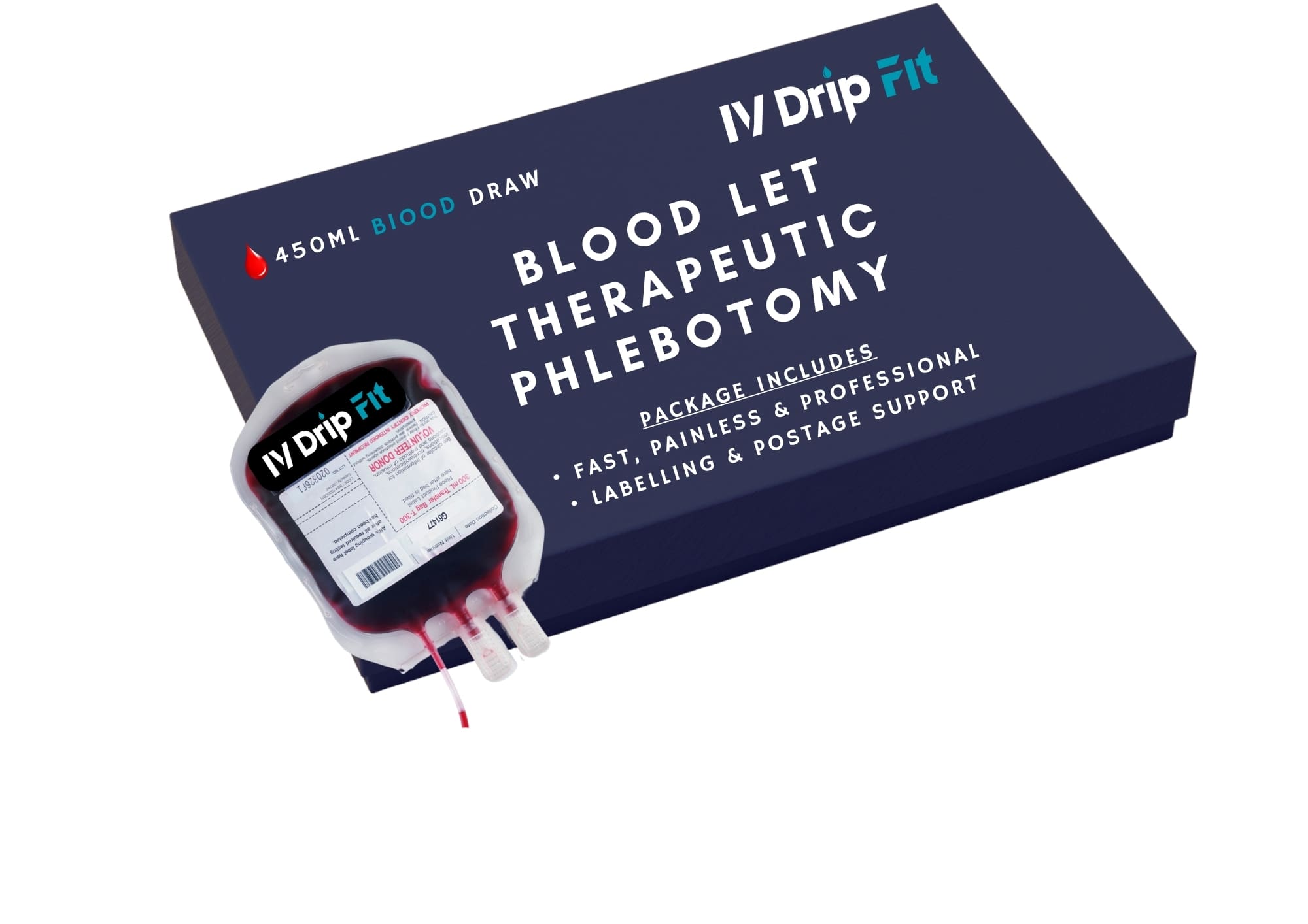 Blood Let 450ml Therapeutic Phlebotomy Iv Drip Fit